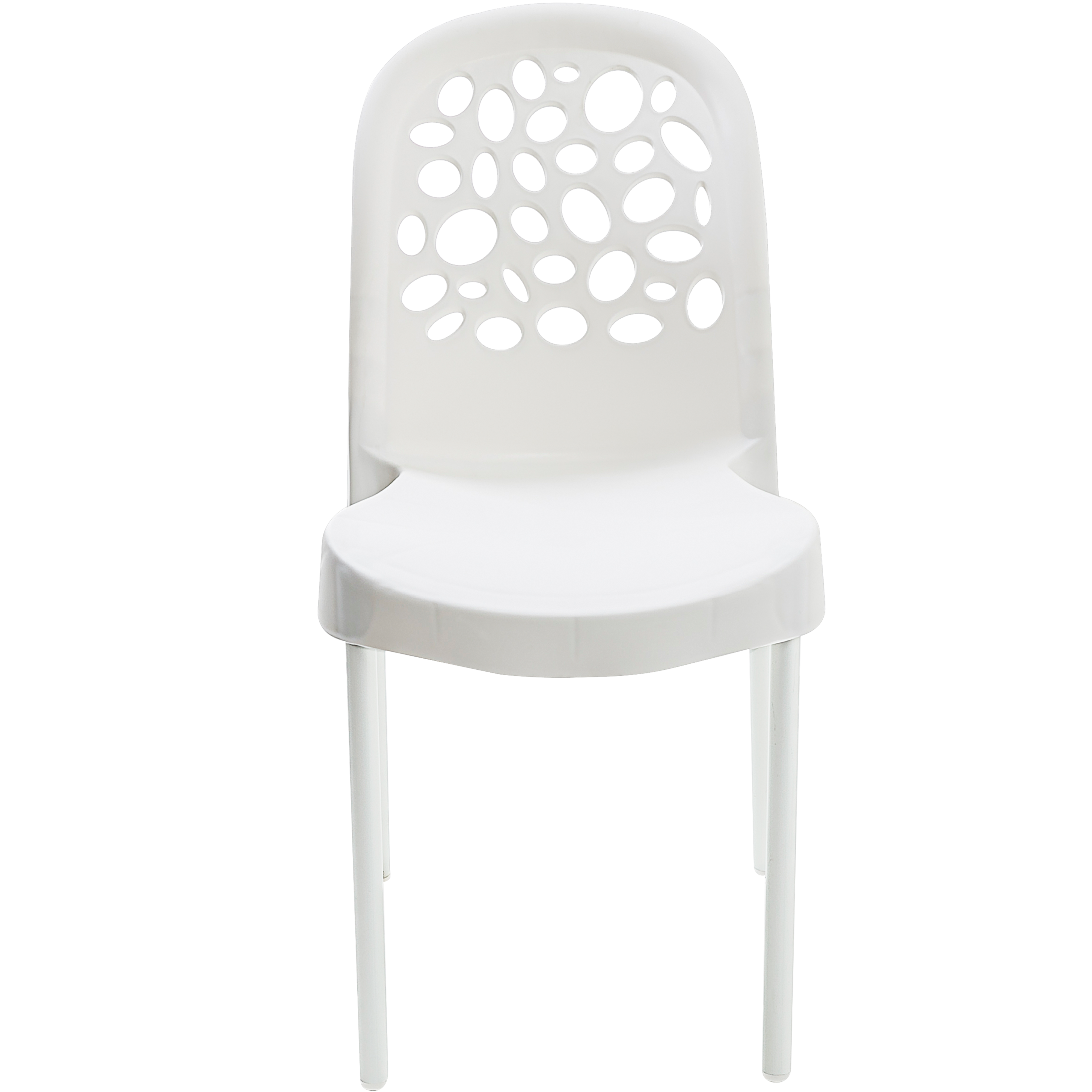 Cadeira de Plástico Deluxe Branca - Forte Plástico